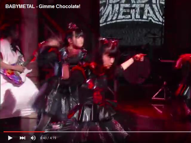 BABTMETAL Gimme Chocolate